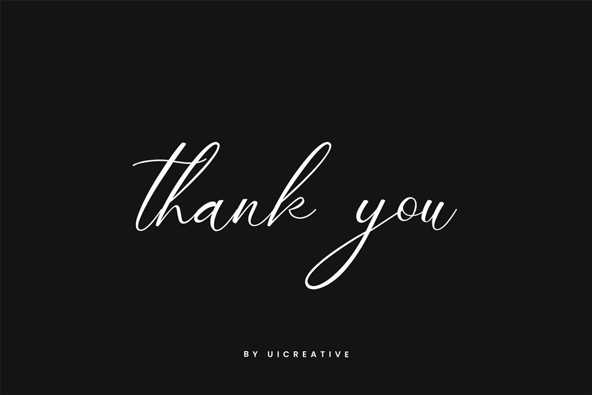 Promica Romance Modern Signature, a Handwritten Font by UICreative (Photo 13 of 13)