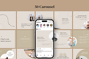 Lurion Instagram templates Canva, a Social Media Template by VeliusCreativeStudio (Thumbnail 5 of 9)