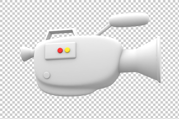 Video Camera - 3D Render PNG preview 2