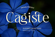 Cagiste Elegant Luxury Serif Font, a Serif Font by Rasio Studio (Thumbnail 1 of 8)