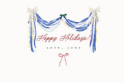 Hand-Painted Christmas Decor Garland, a Seasonal Illustration by Lana Elanor (Thumbnail 11 of 11)