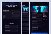 AI Music Generator Website UI Figma, an UI Kit Template by peterdraw (Thumbnail 2 of 7)