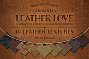 Leather Love - 10 Leather Textures, a Texture Graphic by Ornaments of Grace (Thumbnail 1 of 3)