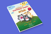 Adorable Birthday Invitation, an Invitation Template by crazyOWL (Thumbnail 2 of 3)