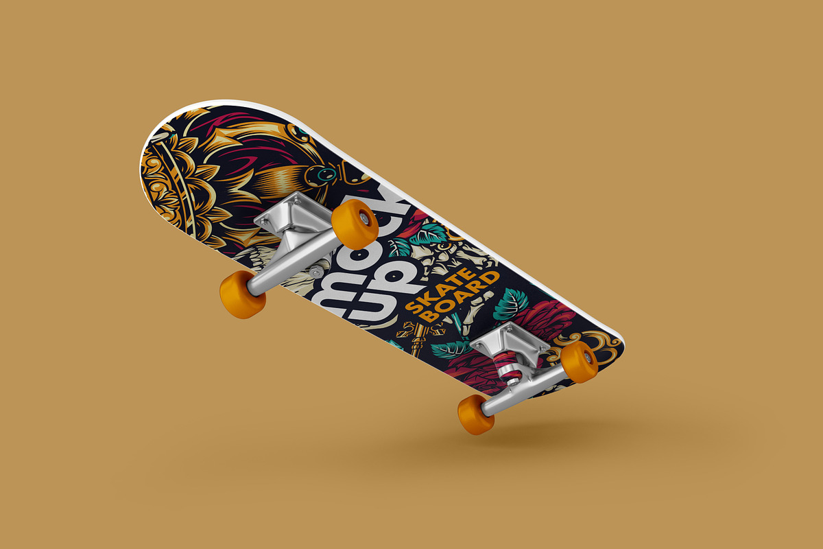 Skateboard Mockup Set, a Product Mockup by Deeplab (Photo 6 of 17)