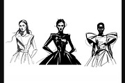 Custom fashion illustration, a Person Illustration by SketchArtStudio (Thumbnail 4 of 12)