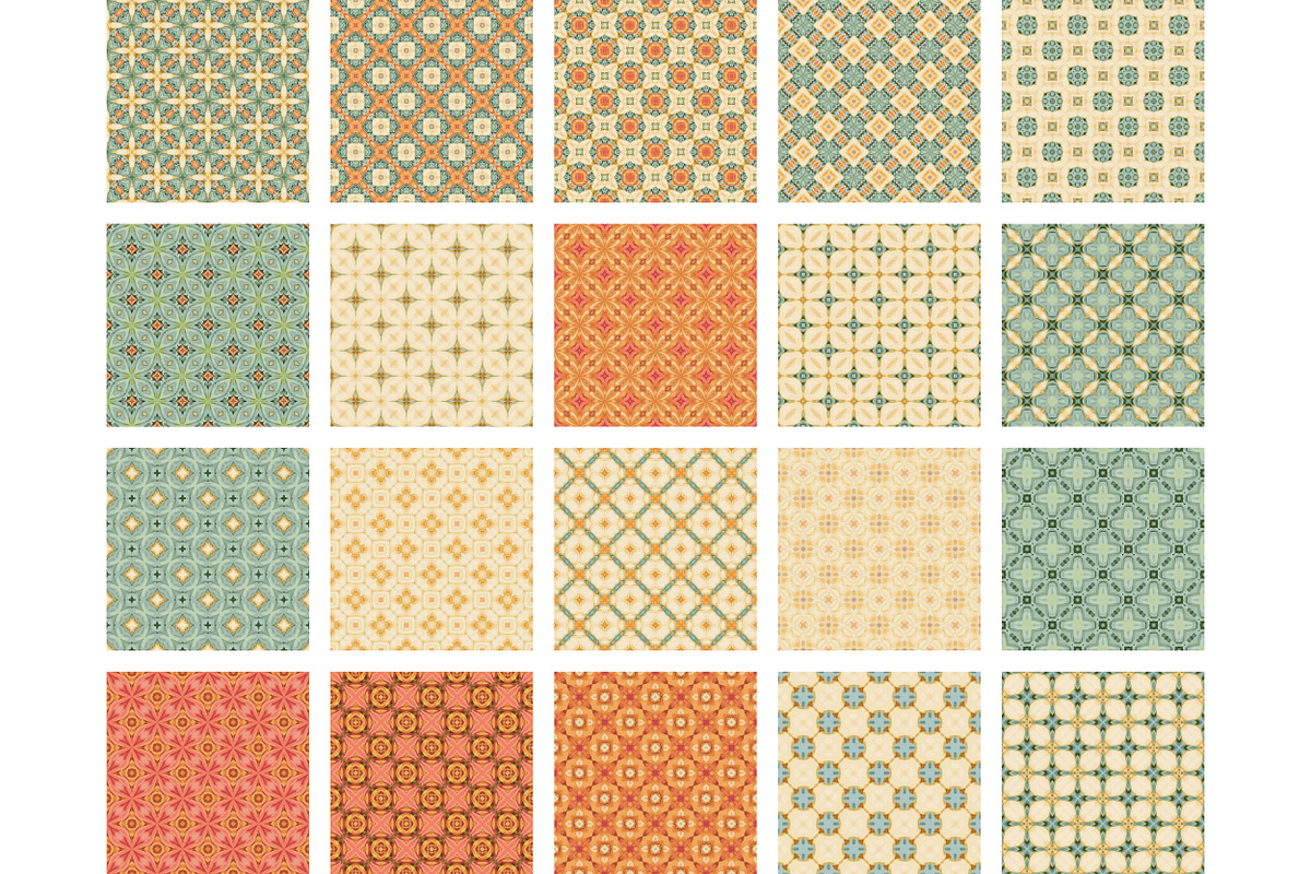 PIEZZA geometric seamless patterns., a Pattern Graphic by Peolla (Photo 9 of 10)