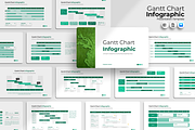 Gantt Chart Infographic - Keynote, a Presentation Template by Iqsiart Studio (Thumbnail 1 of 3)