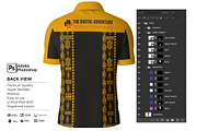 Polo T-Shirt Short Arm Mockup, a Shirt Mockup by Nanggroe Scripting (Thumbnail 8 of 9)