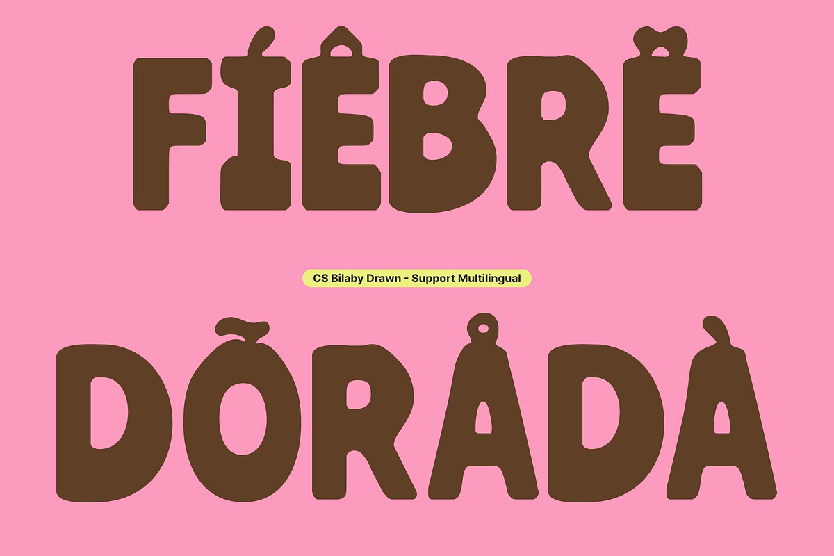 CS Bilaby Drawn, a Sans Serif Font by Craft Supply Co. (Photo 6 of 8)