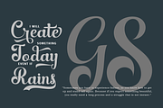 Shaletta Script, a Script Font by GloowStudio (Thumbnail 3 of 9)