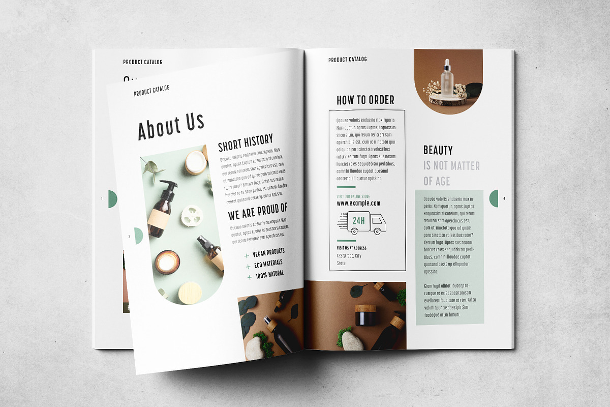 Product Catalog Layout, a Brochure Template by Grkic Creative (Photo 3 of 13)
