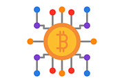 Cryptocurrency Flat Icon, an Icon by Pexelpy (Thumbnail 2 of 2)