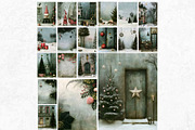 Surreal Moody Christmas Backdrops, a Background Graphic by ThatsDesignArt (Thumbnail 7 of 15)