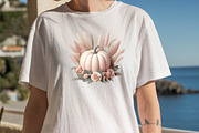 Pastel Pumpkin Sublimation Clipart B, an Illustration by SVGArt (Thumbnail 6 of 8)