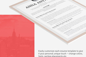 Resume Template Antares