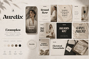 Aurelix | Modern Fashion Serif, a Serif Font by Ckybe's Corner (Thumbnail 11 of 11)