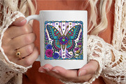 Colorful Butterfly Bow PNG Clipart, a Seasonal Illustration by designcity5 (Thumbnail 4 of 4)