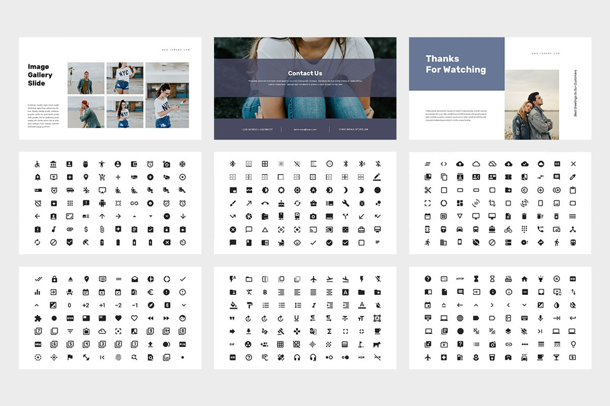 Jonaru : Fashion Google Slides, a Presentation Template by Punkl Camp (Photo 5 of 9)