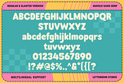 Mavelo Retro Sans Serif, a Sans Serif Font by Letterhend Studio (Thumbnail 10 of 10)