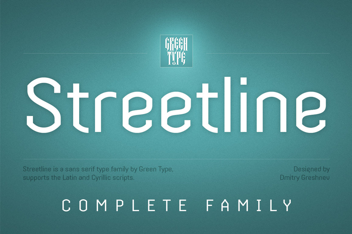Streetline - 10 fonts