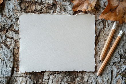 Wrinkled sheet of paper on wooden table, a Background Photo by AlyaAnd