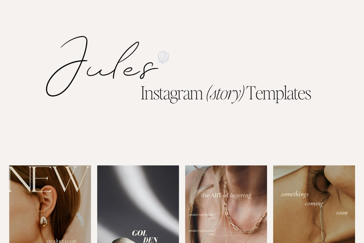 Jules | Instagram Templates, an App Template by Anella Creative (Photo 2 of 5)