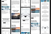 Skytech - Drone Technology Website, a Landing Page Template by SundayWorkTeam (Thumbnail 3 of 6)