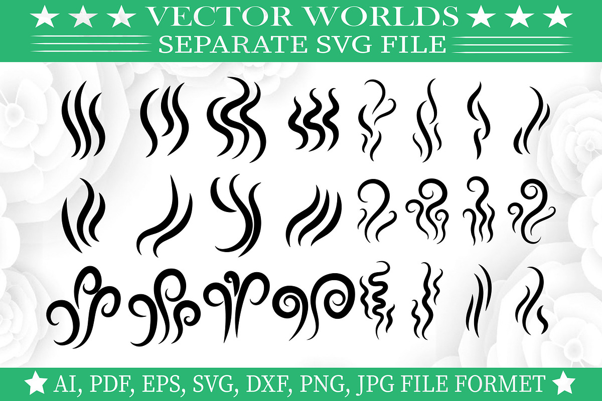 Perfume Smoke SVG, Perfume Smoke SVG, an Object Graphic by VectorWorlds (Photo 3 of 3)