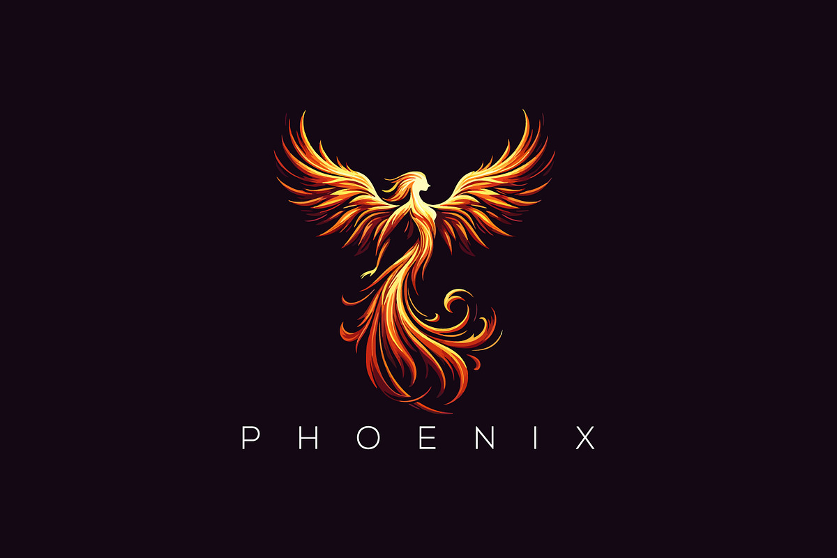 Phoenix Logo, a Graphic by Usman
