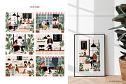 Dog Friendly Coffee Shop Posters., a Person Illustration by LyubovZaytseva (Thumbnail 4 of 9)