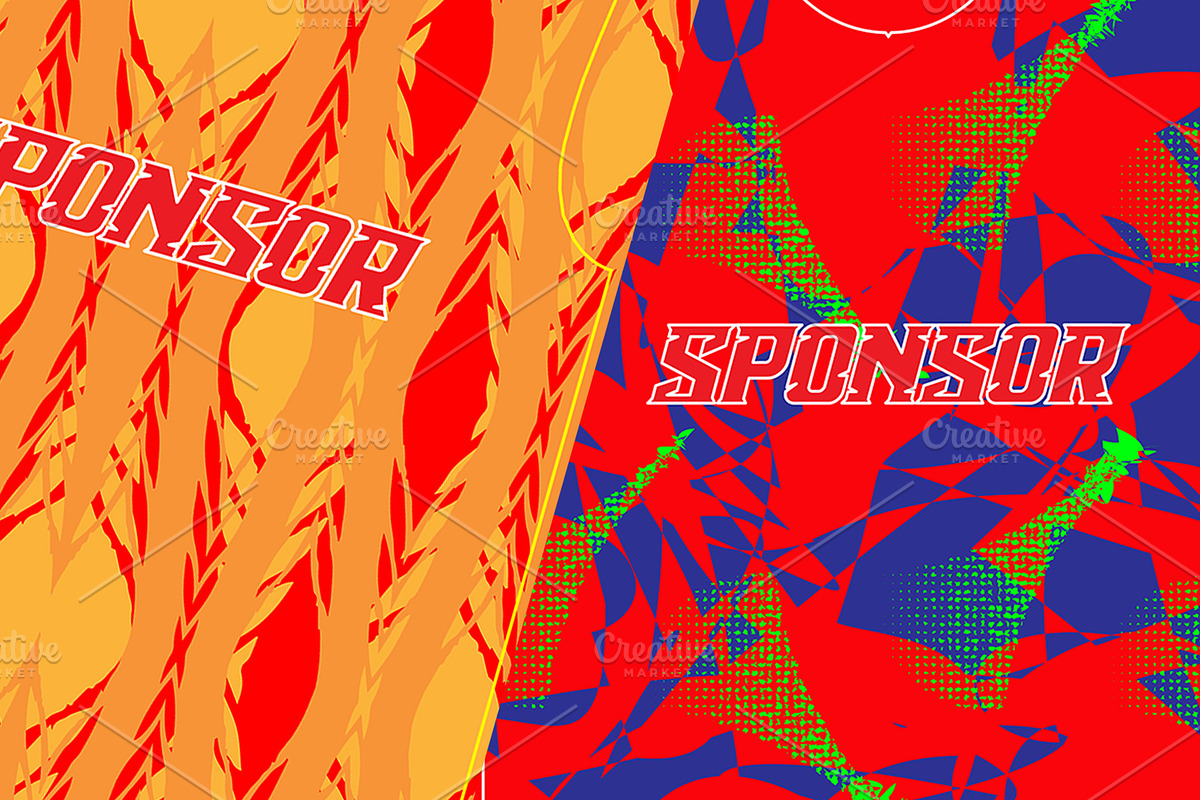 Abstract Sports Jersey Pattern, a Sport Illustration by samsulpassive (Photo 2 of 3)