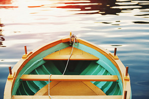 Wooden Boat.