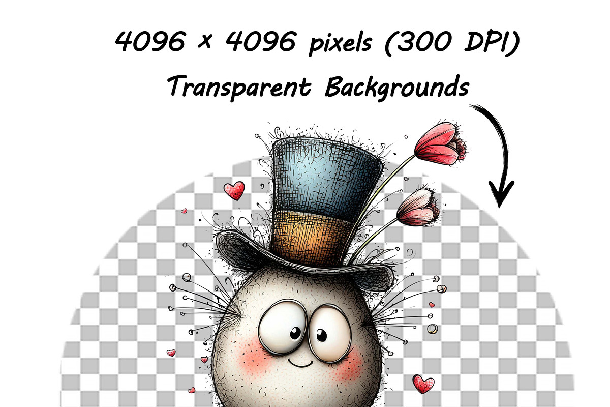 Funny Easter Eggs Clipart Whimsical, an Illustration by one-touch (Photo 9 of 18)