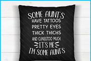 Some Aunts Cuss Too Much SVG, an Object Graphic by Creativeusart (Thumbnail 4 of 4)
