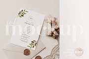 5x7 Invitation Mock up, a Product Mockup by MoMockups (Thumbnail 3 of 6)