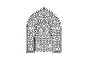 Islamic Arch Window Mandala Bundle, an Illustration by Artivon (Thumbnail 43 of 45)