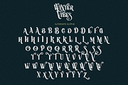 Winter Vibes - Modern All Caps Serif, a Serif Font by Airotype (Thumbnail 9 of 11)