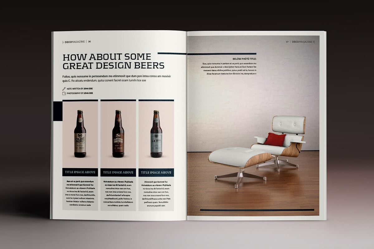 Multipurpose Magazine 2, a Magazine Template by Luuqas Design (Photo 19 of 22)