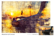Mixed Art 2 Photoshop Action, an Action Add-On by SlideSalad (Thumbnail 15 of 16)