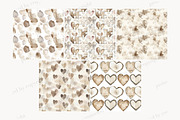 Valentines Day Seamless Pattern, a Pattern Graphic by GlamArtZhanna (Thumbnail 3 of 4)