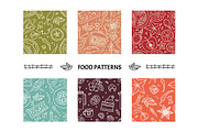 Seamless patterns set with food, a Pattern Graphic by WinWinFolly (Thumbnail 6 of 8)