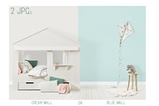 Kids Room Wall/Frame Mock Up 17, a Print Template by Whimsicality (Thumbnail 5 of 6)