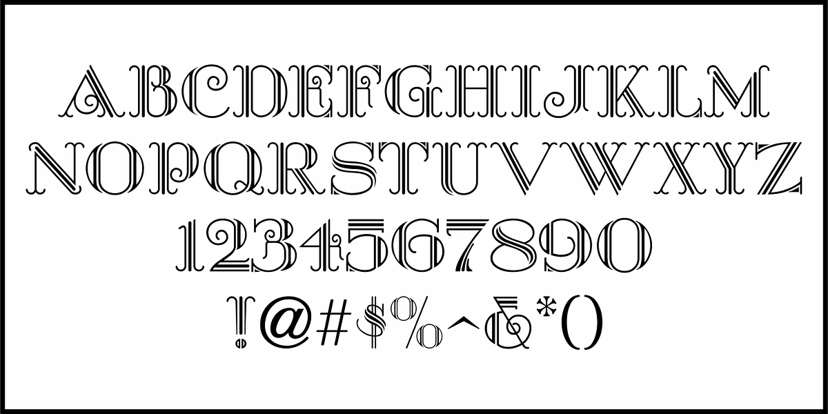 Merriment JNL, a Sans Serif Font by Jeff Levine Fonts (Photo 3 of 5)