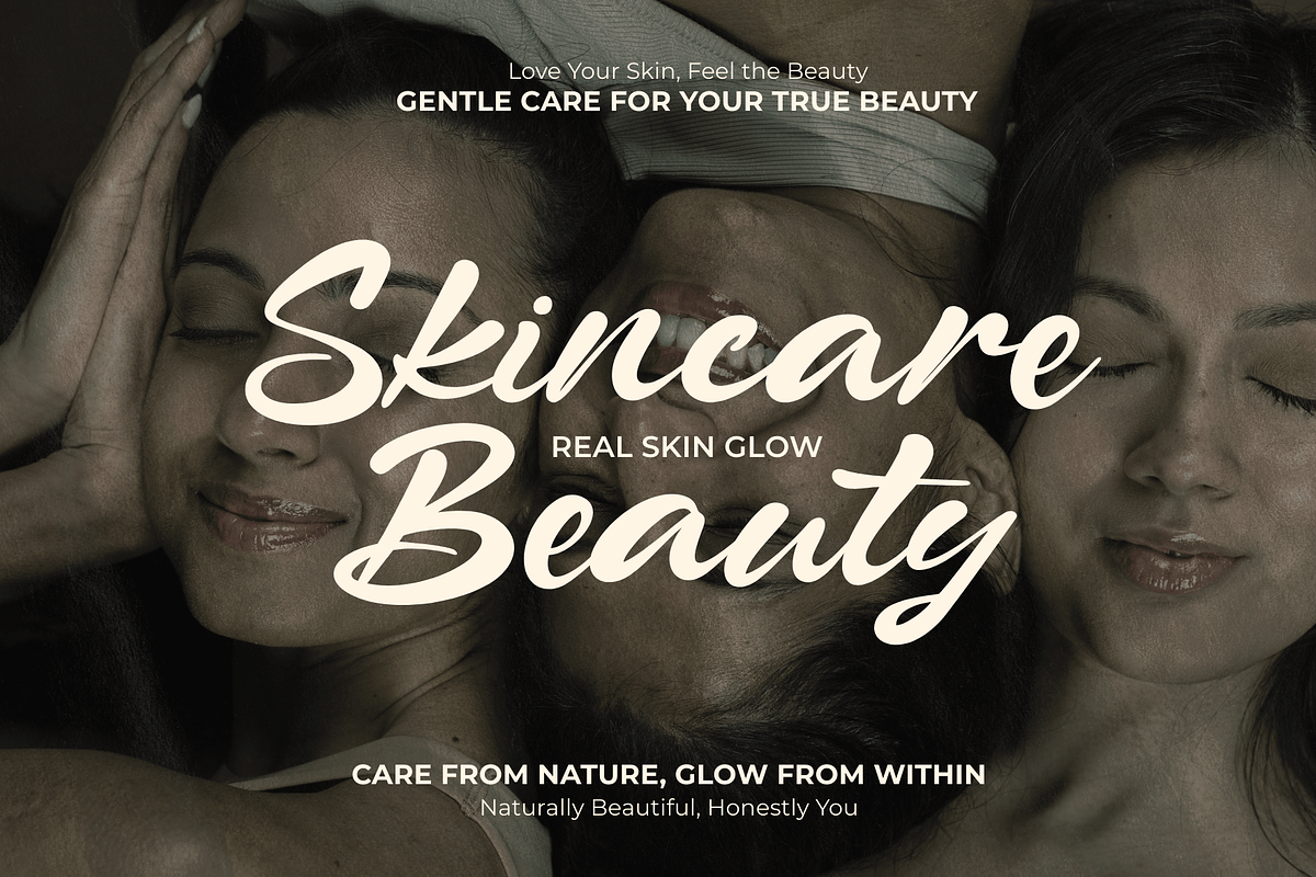 Falria Serin – Elegant Beauty Script, a Script Font by MaikoHatta (Photo 7 of 8)