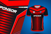 Soccer & Football Uniform Design, a Sport Illustration by samsulpassive (Thumbnail 3 of 4)