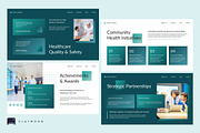 Modern Hospital Profile Presentation, a Presentation Template by Claymoon Lab (Thumbnail 4 of 6)