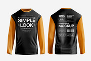 Long Sleeve Tshirt Mockup, a Shirt Mockup by SLAB! Design (Thumbnail 2 of 2)