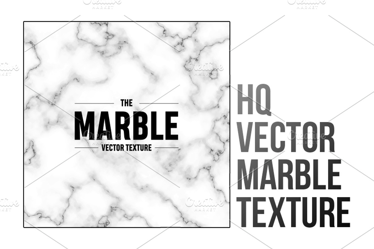 Vector Marble Texture, a Decorative Illustration by Sinlatown