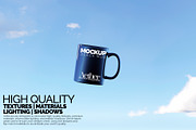 11oz Black Mug Mockup Bundle, a Cups & Container Mockup by Banana Mockups (Thumbnail 3 of 6)